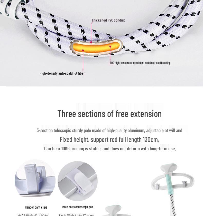 High-Power Multi-Functional Handheld Garment Steamer and Smart Iron
