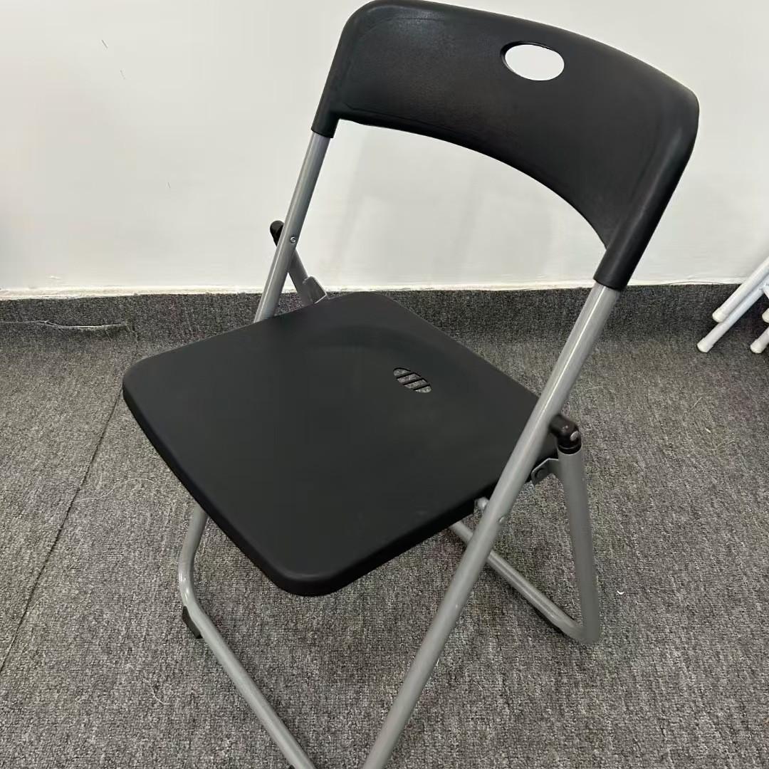 Portable Folding Chair with Backrest - Ideal for Home, Office, Dorm, or Dining
