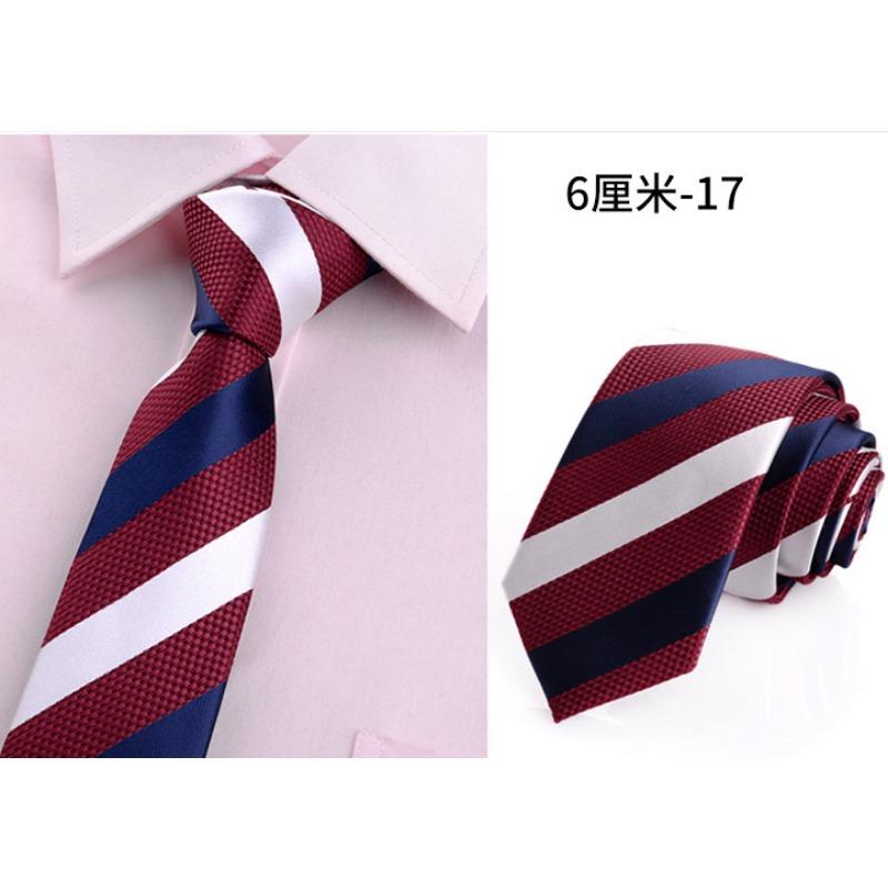 Men'S Business Accessories Tie Men'S Accessories Polyester 6 Cm Tie