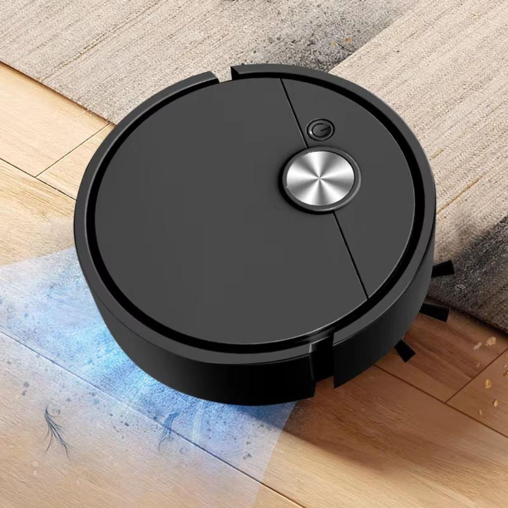 Strong Suction Robot Vacuum Rechargeable Vacuum Cleaner 3-In-1 Cleaning Machine  Pet Hair Cleaning