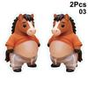 2Pcs Cute Shiba Inu Dog Cat Belly Sticker With A Soft Pink Background Silicone Self-Adhesive Sticker For Phone Car Decoration