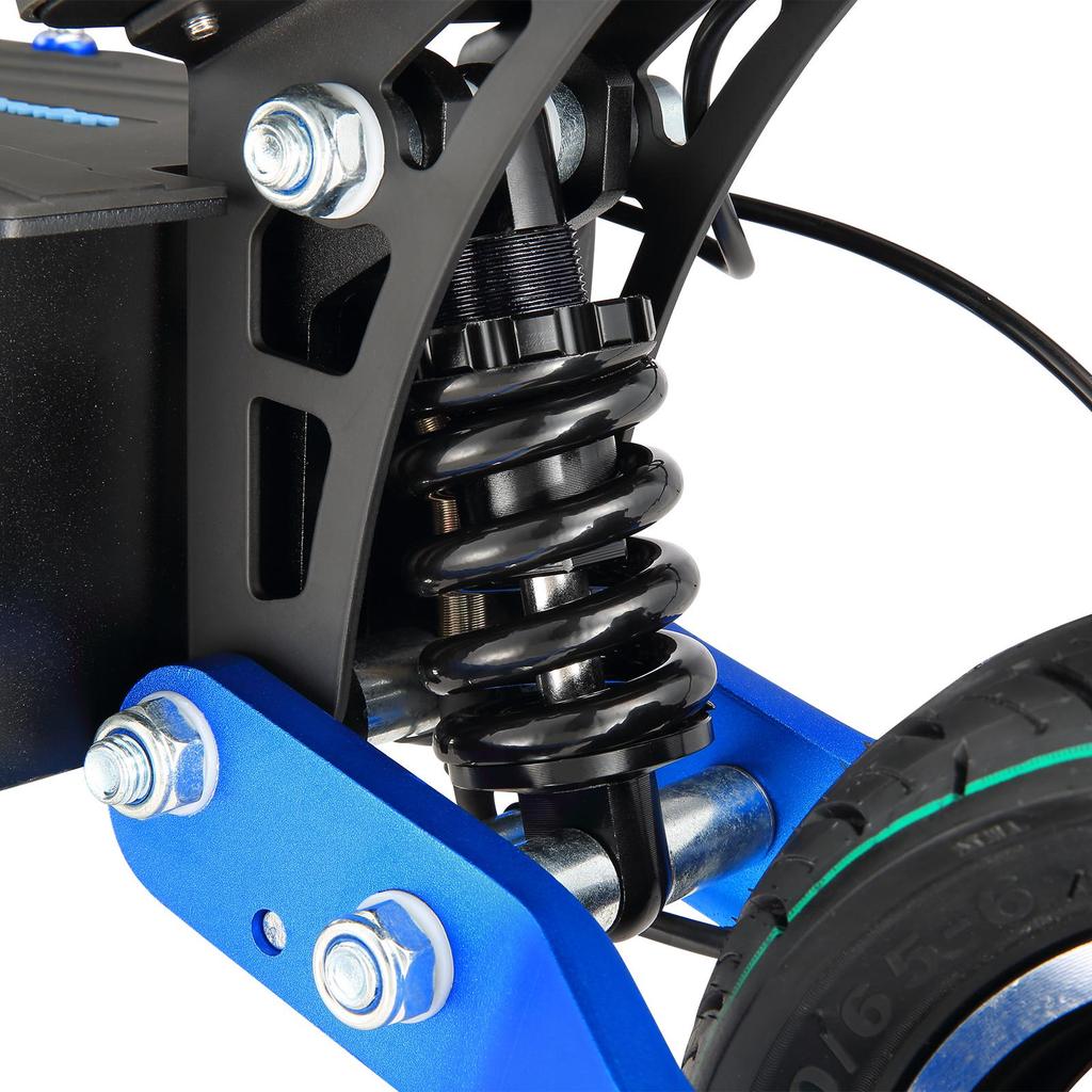 HALO KNIGHT T108: Dual 1200W motors eat mountains. 52V28.8Ah lasts forever. 10" tires grip hard
