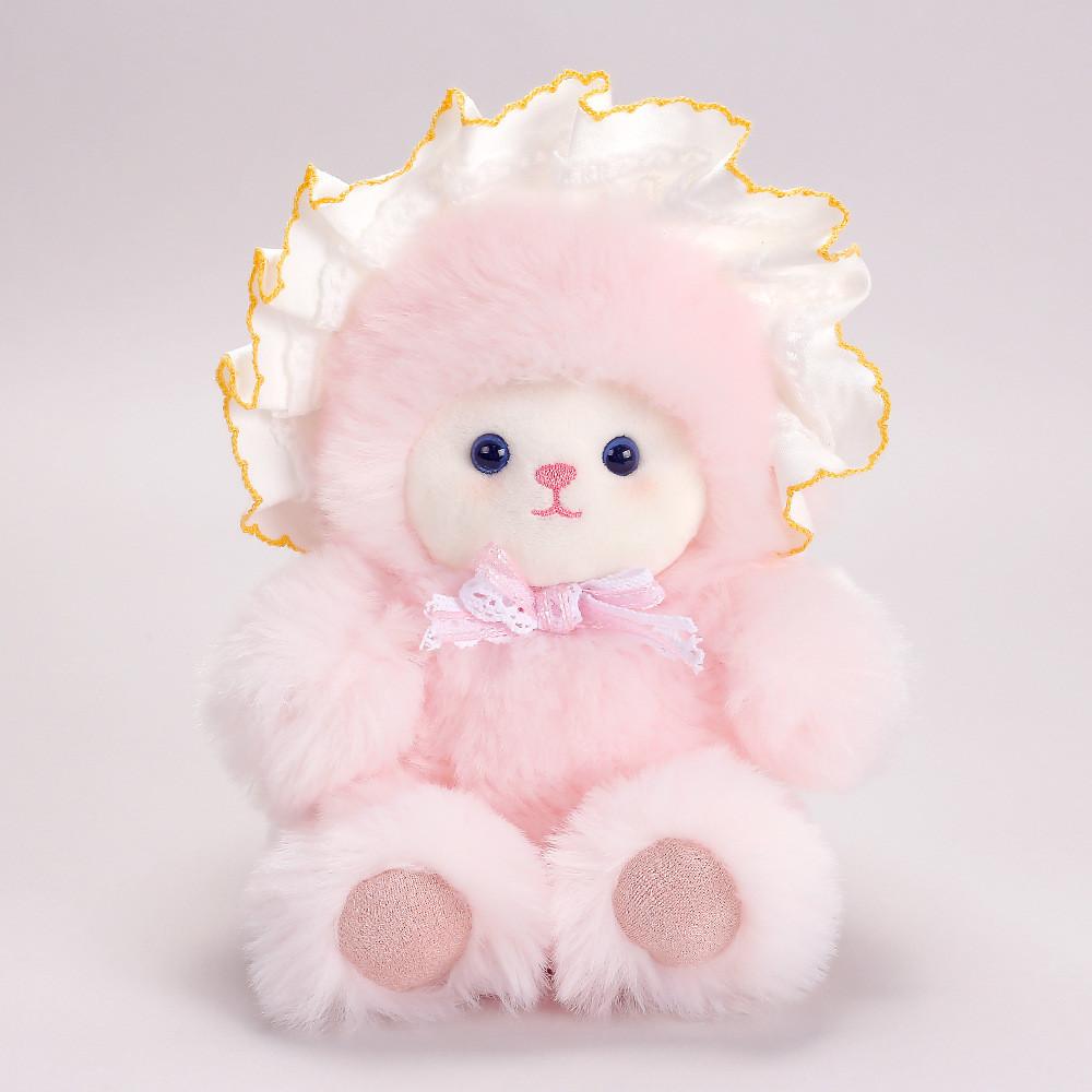 Sheep Plush Toy With Hat Soft Short Plush For Kids Sleep Comfort And Gift
