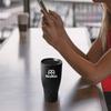 RicoRich Vacuum Insulated Tumbler with Lid Stainless Steel Double Structure 900ml Black (RRWB11-BK)