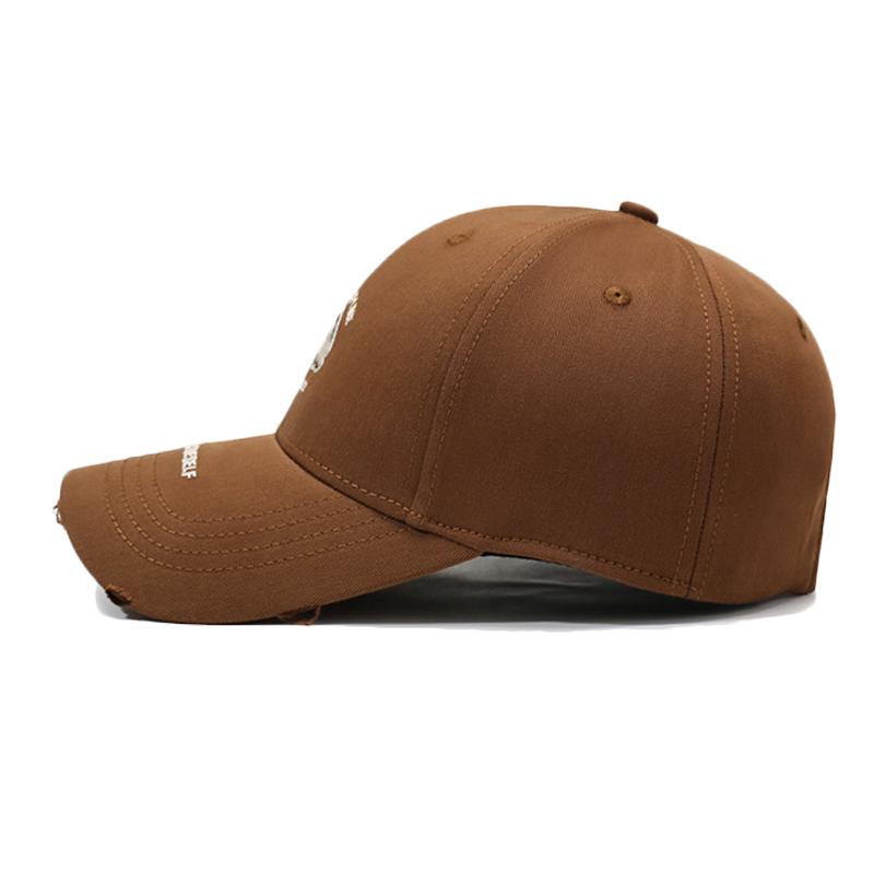 Letter Embroidered Cap Outdoor Women's Spring Summer Baseball Cap