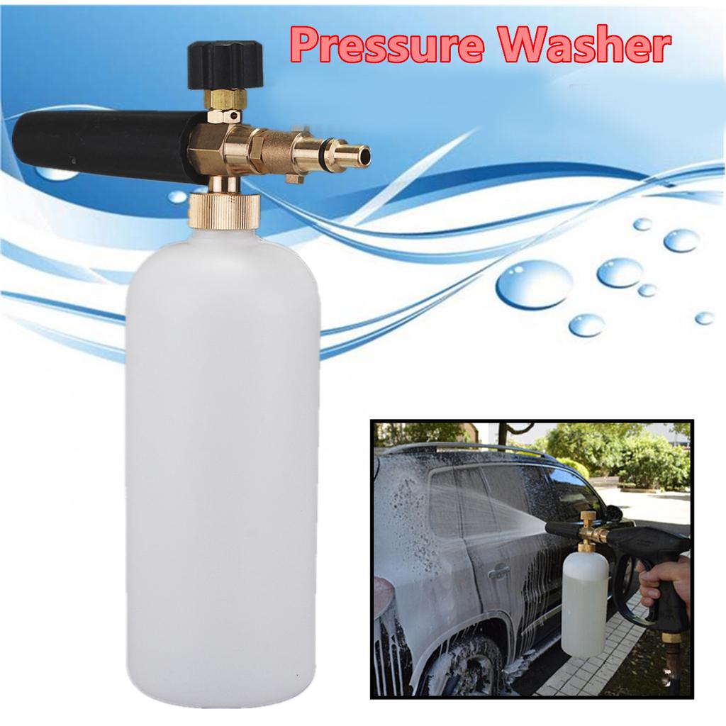 Buy 1L Pressure Washer Car Snow Foam Lance Wash Bottle Foamer Sprayer For Stihl RE/Nilfisk Alto