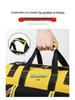 Large Canvas Electrician Tool Bag – Multifunctional Handheld for Repair, Installation, Woodworking, and Construction