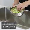 Pearl Metal Drainer Bowl 18cm Stainless Steel At Aqua HB-4775