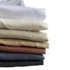 101 Pure Linen Slub Fabric for Summer Clothing: Solid Color 14s Linen for Pants and Shirts