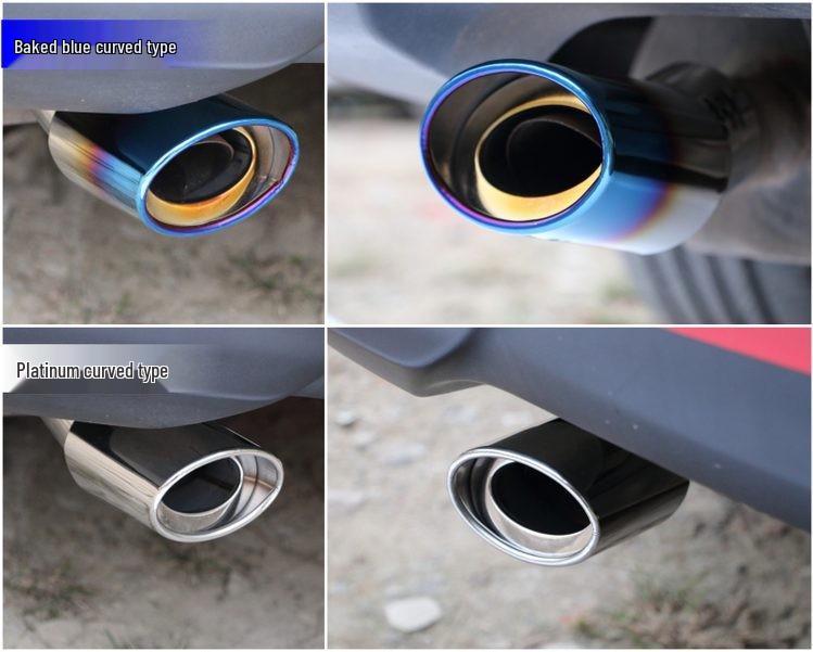 Honda Vezel Exhaust: Carbon Fiber Stainless Steel Tailpipe Cover (2015-2023)