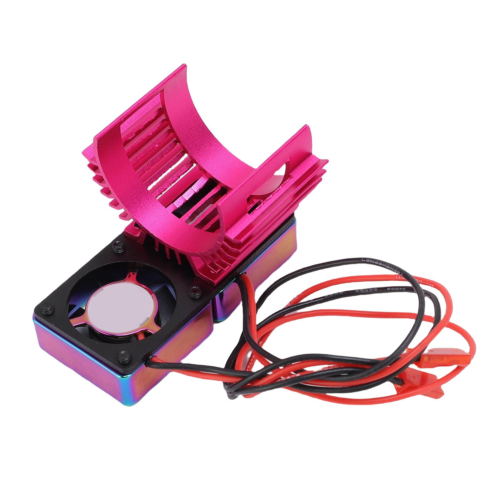 

RC Car Motor Double Cooling Fan Heatsink 36mm Replacement for 380 540 550 3650 3660 3674 Motor DC 7V High Rotation