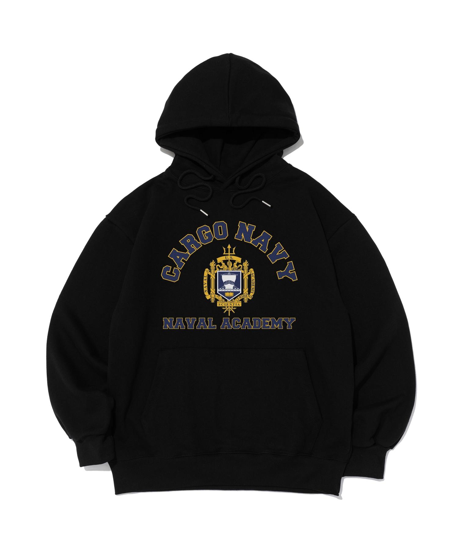 Cargo Bros For Woman Navy Academy Hoodie (Black) Xl