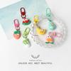 Adorable Mini Fruit Keychain Pendant - Cute, Funny Bag Charm Accessory