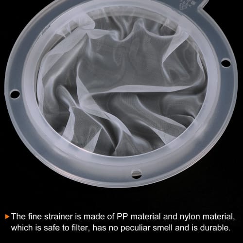 PATIKIL 138mm Outer Diameter Food Filter Strainer, 120 Mesh, Kitchen Mesh Filter Strainer, Fine Mesh Sieve for Juice, Coffee, and Soy Milk Filtering,