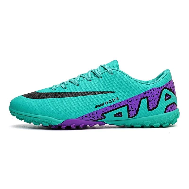 Original Men Football Shoes TF/FG Indoor Society Cleats Soccer Shoes Professional Fast Football Field Boots Grass Training Match