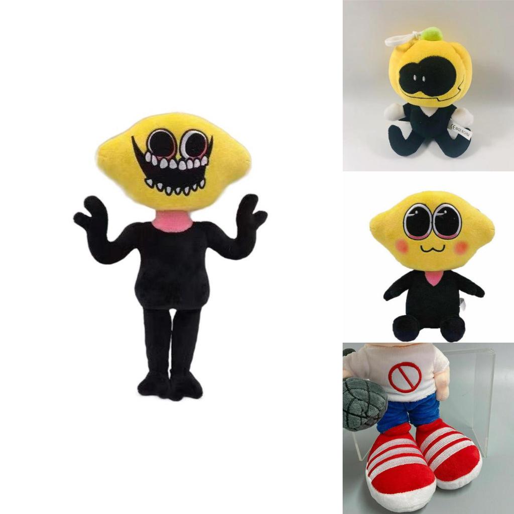 Friday Night Funkin Knuffel Schattig Zacht Fnf Whitty En Boyfriend Lemon Demon Pop Voor Kinderen