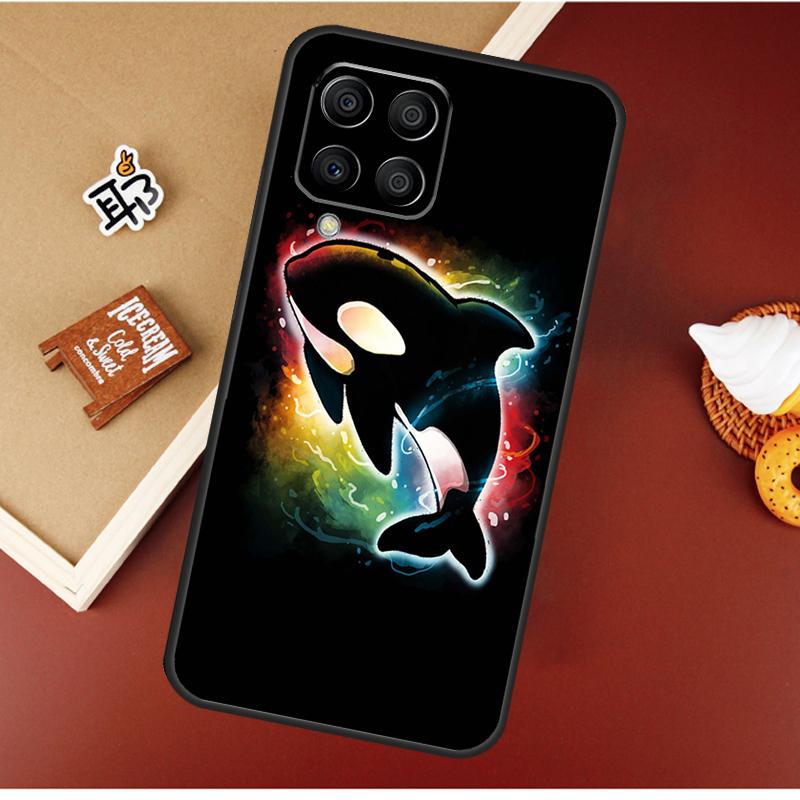 Shark and Killer Whale Case For Samsung Galaxy M51 M31 M21 M11 M16 M36 M56 M53 M12 M32 M52 M15 M35 M55 M14 M34 M54