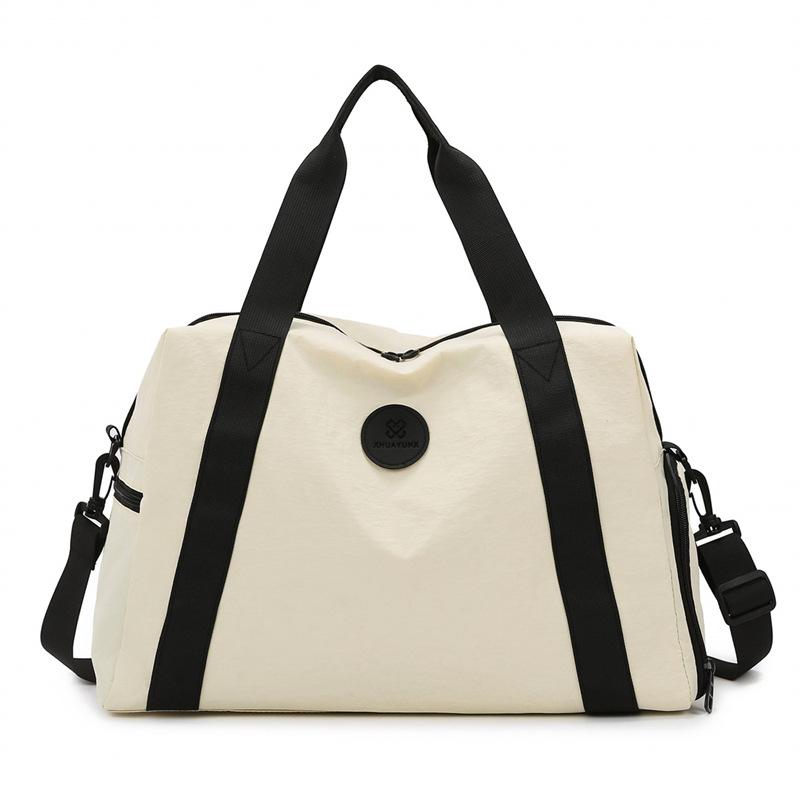 New simple short-distance travel bag, hand luggage storage bag, light business trip, large-capacity sports waterproof fitness bag