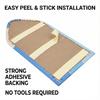6Pcs 3D Pencil Wall Padding for Kids Room Nursery Soft PU Leather Anti Collision Sticker Self Adhesive Mat