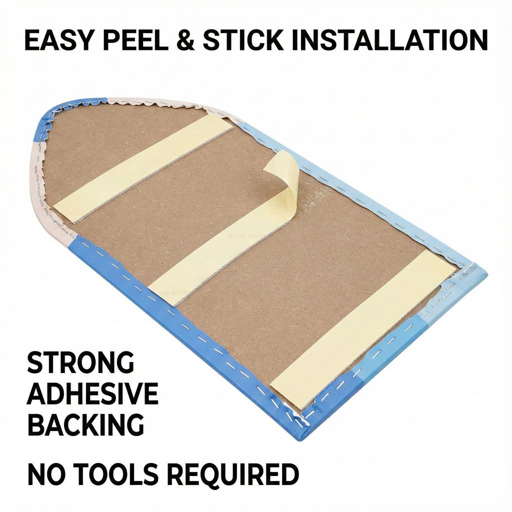 6Pcs 3D Pencil Wall Padding for Kids Room Nursery Soft PU Leather Anti Collision Sticker Self Adhesive Mat