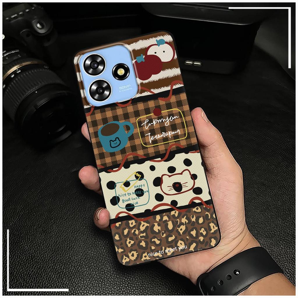 Cartoon Soft Case Phone Case For ZTE Blade A73 4G/V50 Smart/V50 Design 4G/Axon50Lite Dirt-resistant Phone Pouch Cute TPU