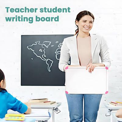 Magnetische Whiteboard-Tafel 8" x 12" Doppelseitige Tisch-Whiteboard mit Ständer Tragbare Kleine Whiteboard für Zuhause Büro Schule Zeichnen