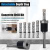 Sharp Split-Design Drill Bit Fast Masonry Drill Bit Concrete Drill Bit DIY Projects