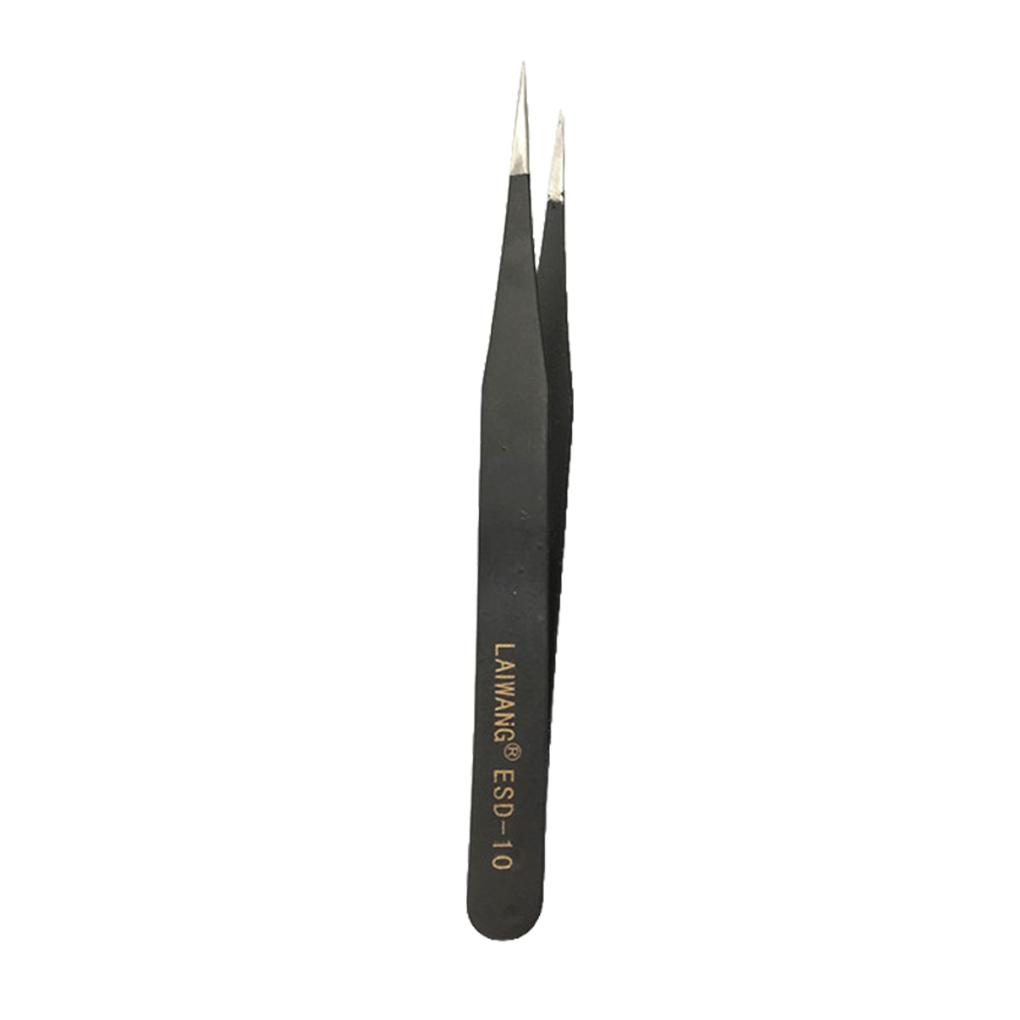 1.5MM Eyelash Tweezers High Grade Coverage Stainless Steel Eyewinker Extension Tools Easy to Clean Curve Lash Supplies