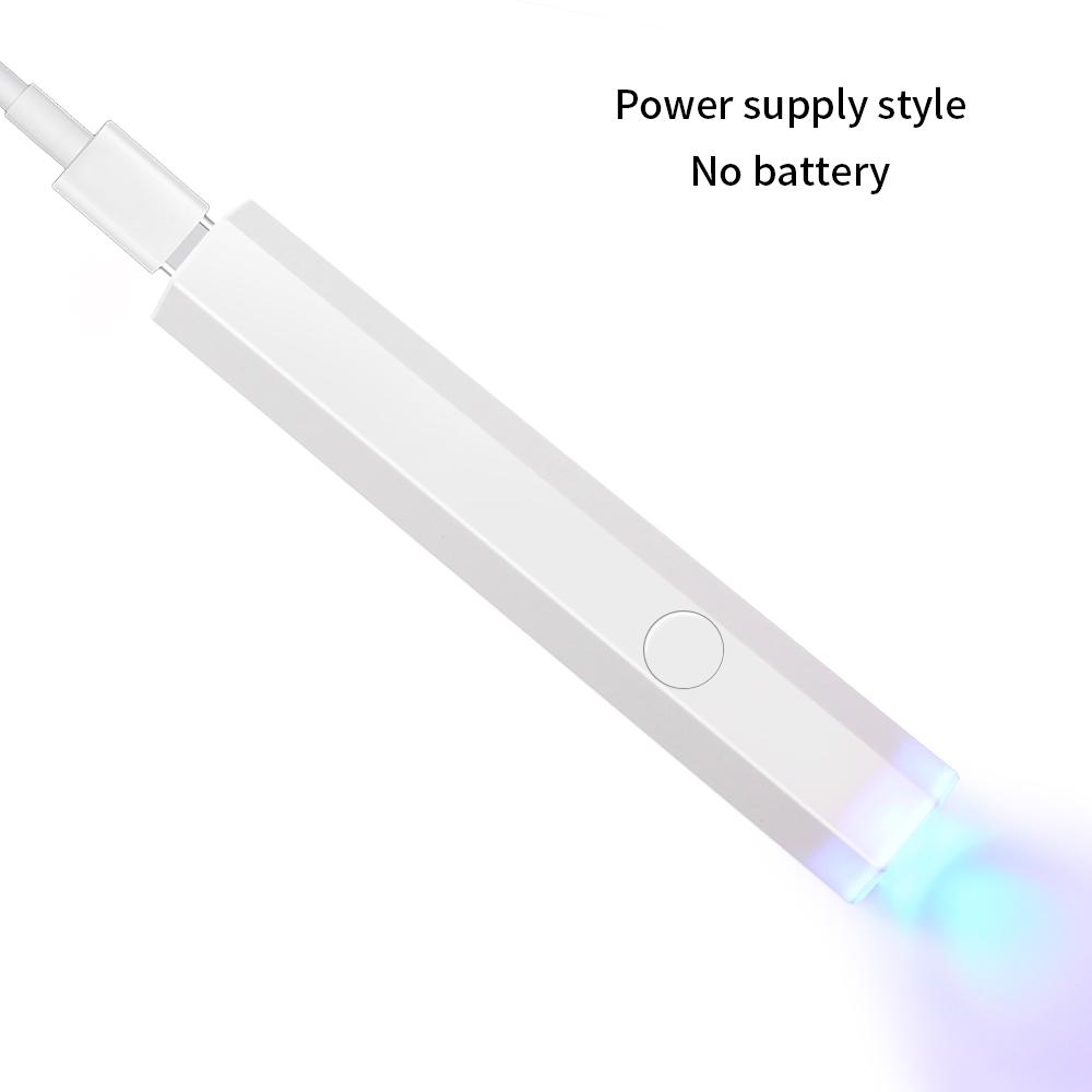 Портативная салонная быстросохнущая USB-сушилка для ногтей, домашние инструменты для фототерапии, профессиональная УФ-светодиодная лампа для ногтей, мини-фонарик, ручка