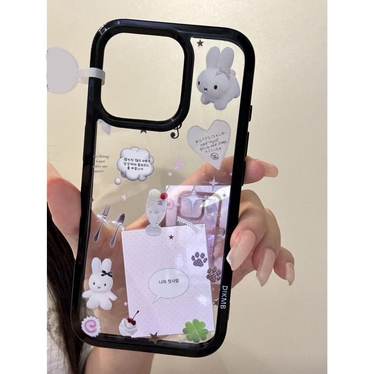 

Чехол-кролик Letter для Apple 17 Promax, полноразмерный, противоударный, 16, простой, для IPhone 15, защита 14 For Apple 11