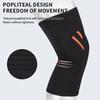 1Pcs 3D Woven Knee Pads Breathable Elastic Anti-Slip for Hiking Cycling Running Basketball Sports
