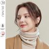 JIUMU Cashmere Warm Neck Gaiter for Women, Autumn And Winter Thickened Cold-Proof Neck Protector, Women's Neck Warmer, Winter Wool Scarf for Wome