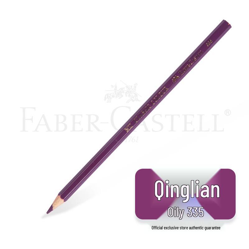 Faber-Castell Art Oil-Based Colored Pencils Set - Red, White, Black, and 60 Single and Complementary Colors.