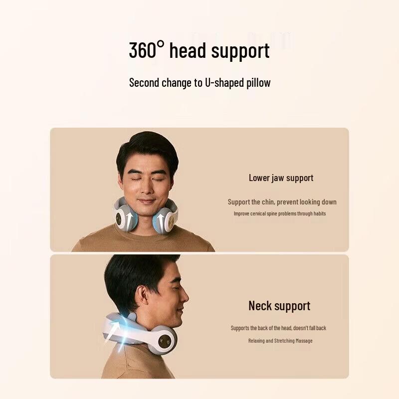 SKG N5-3 U-shaped Neck and Shoulder Massager with Heat CN Plug (adapter Included)