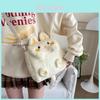 Cute Cartoon Bear Plush Backpack With Large Capacity For School And Commuting Characters Included)
