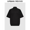 Men's Solid Color Short-Sleeve Pullover Shirt
