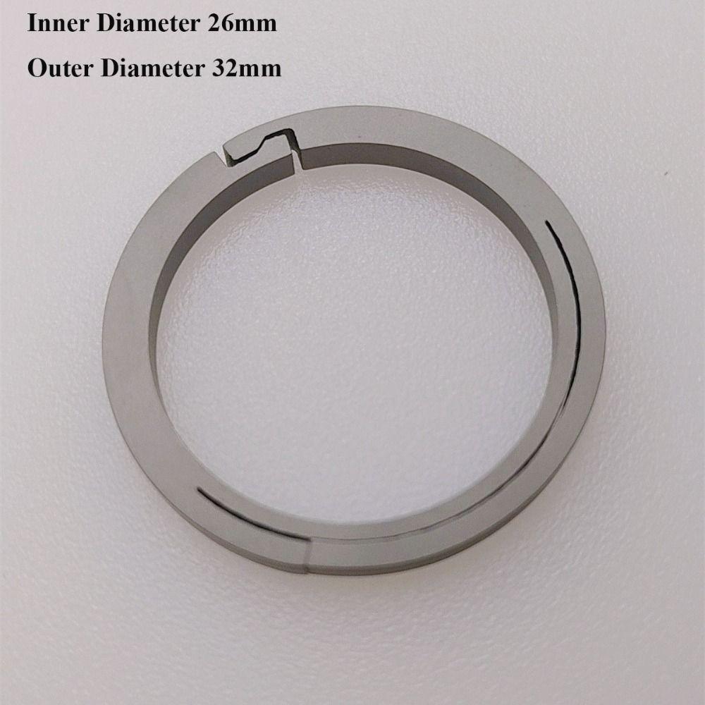 Titanium Alloy Titanium Alloy Keyrings Super Lightweight Pendant New EDC Tool  Male Creativity Gift