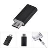 Micro USB Male To USB 3.0 Type C Female Adapter Converter Sync & Charging for Android (Black)