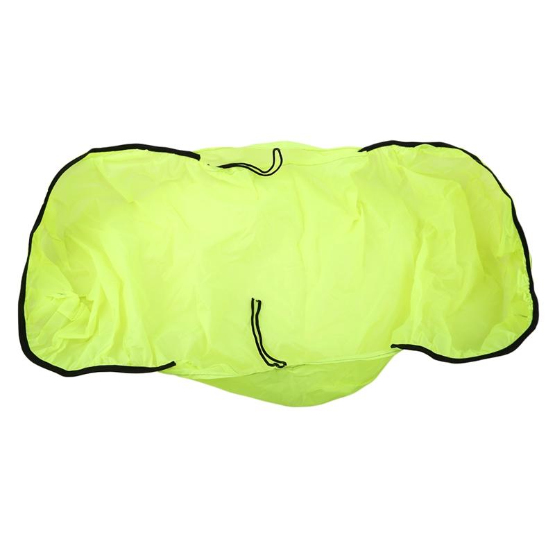 

Bicycle Rear Pannier Bag Rain Cover Lightweight Waterproof Dustproof Bike Tail Luggage Protector Cycling Accessories зелёный