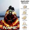 Customiz Name Personality Joker Blanket Soft &Warm Sofa Office Bed Travel Lunch Break Blanket, Gift Suitable All Seasons