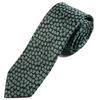 [Michiko London] KOSHINO Short Tie, Approx. 137cm in Length, Wrinkle-Resistant, Bonded Fabric, Backed Fabric, Voluminous Feel, Made in Japan, Branded
