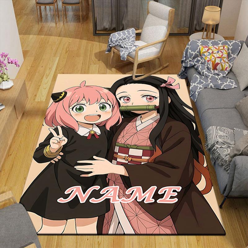 Custom 1Pc Name'S Adventure Fantasy Rug Office Carpet Indoor Outdoor Entrance Doormat Nonslip Soft And Comfortable Living Room D2915270