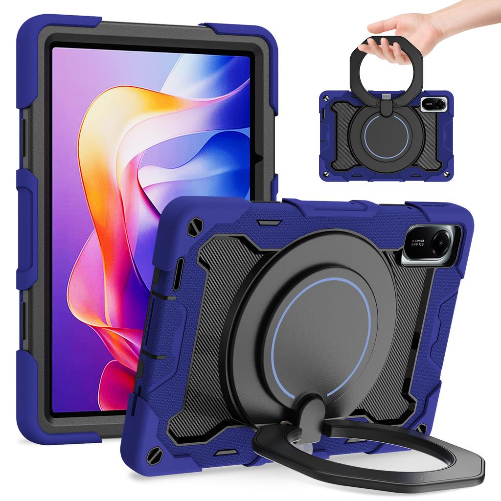 For Xiaomi Redmi Pad 2 Case with Kickstand PC + Silicone Shockproof Rugged Tablet Cover