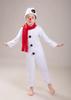 [MiniAya] Christmas Costume for Kids, Snowman Romper, Santa Costume, Cute Hat, Scarf, and Nose, Fluffy Santa Costume for Kids, Perfect for Christmas,