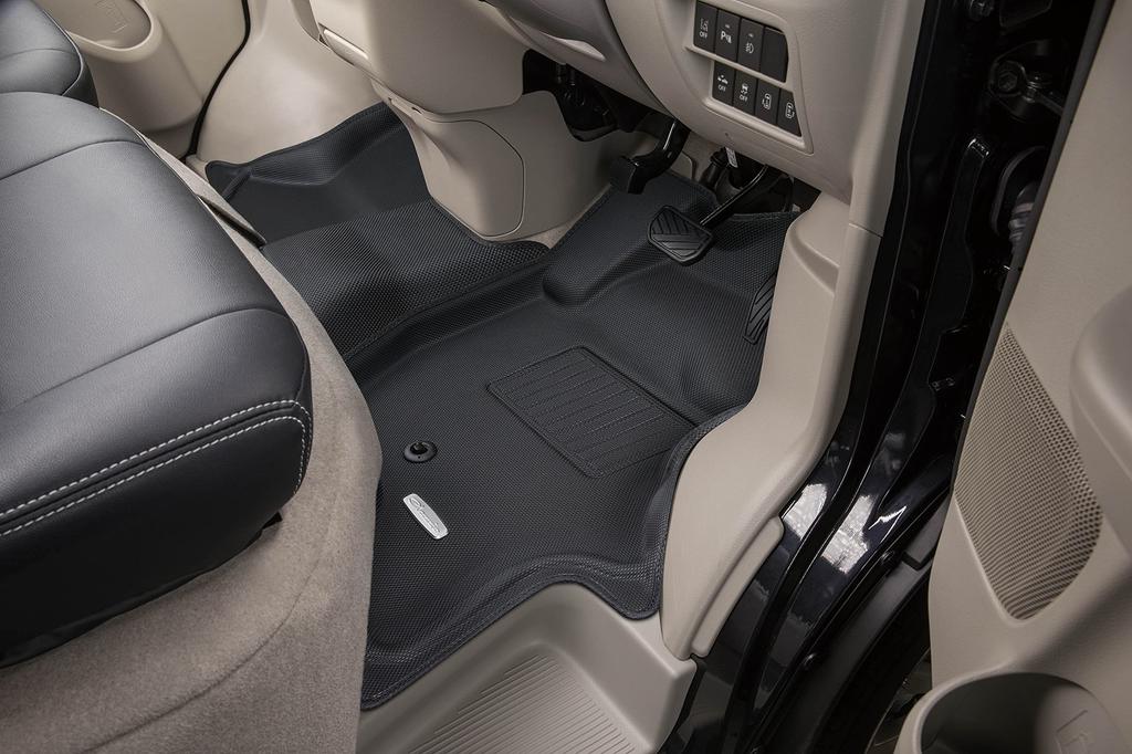Clazzio Floor Mat 3D Type Front Only Every Wagon DA17W NEW Rubber Type Black AS-6033 [9ABAS6033K]
