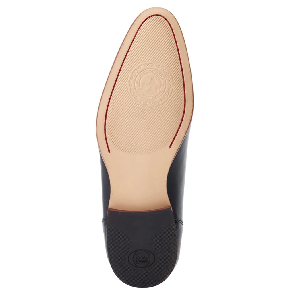BASE LONDON Mens Angelo Leather Derby Shoes