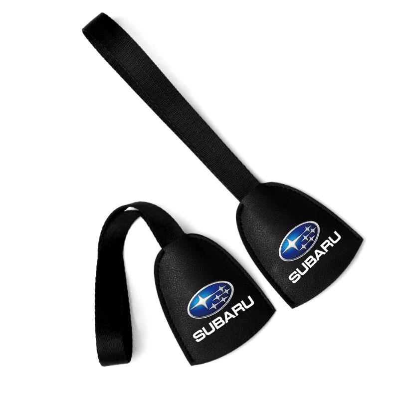 1/2 Stück Leder Auto Sitzlehnenhaken Tragbarer Hängebeutelständer Für Subaru LEGACY Forester Outback Rally WRX WRC XV Impreza