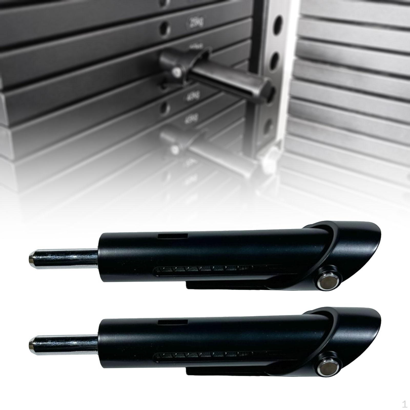 

2 шт. штифта для увеличения веса для систем блокировки селектора Black 7.8 mm