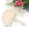 Delicate Bridal Buequet Crystal Artificial Pearl Holding Flowers Wedding Decor