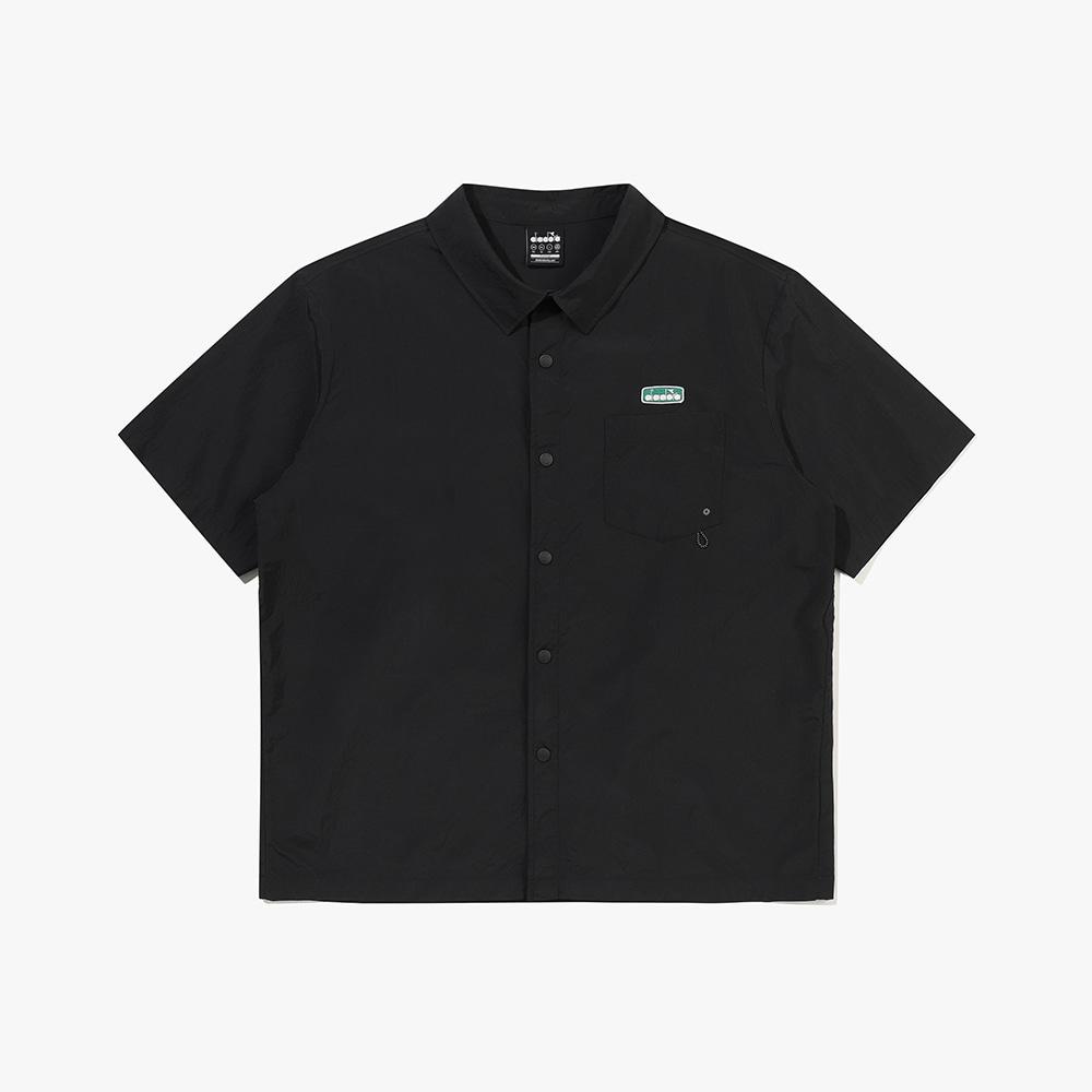 diadora Comfy Short Sleeve Shirt Black